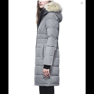 Canada goose Pembina Black Label Coyote Fur Parka